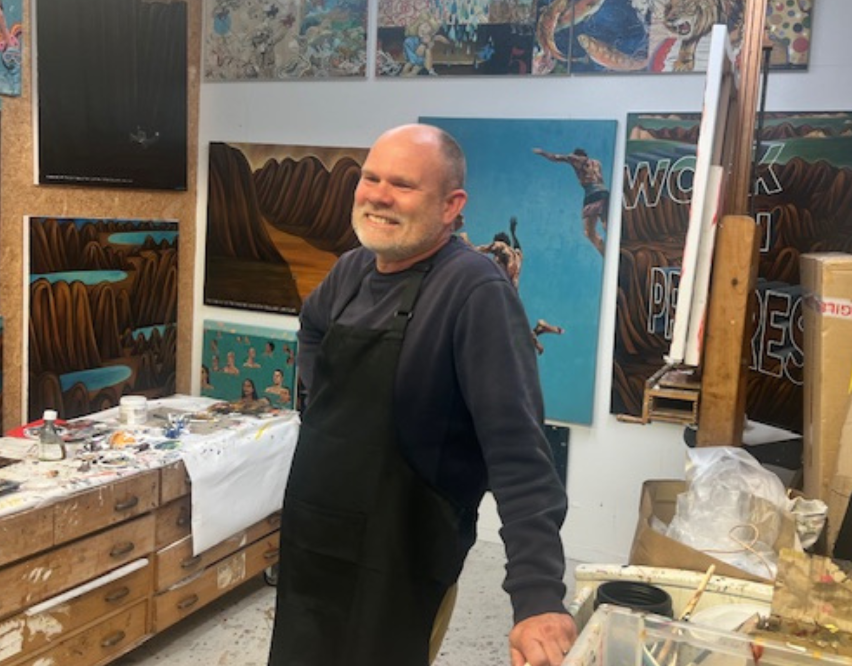 Oil Painter – Dean Proudfoot