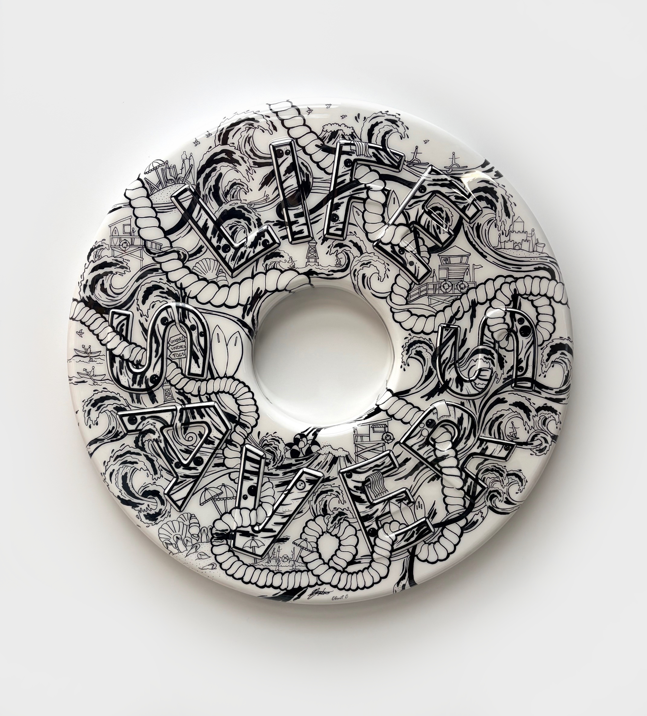 Art is a Lifesaver: Unique Artwork to Raise Funds for Maranui Surf Lifesaving Club